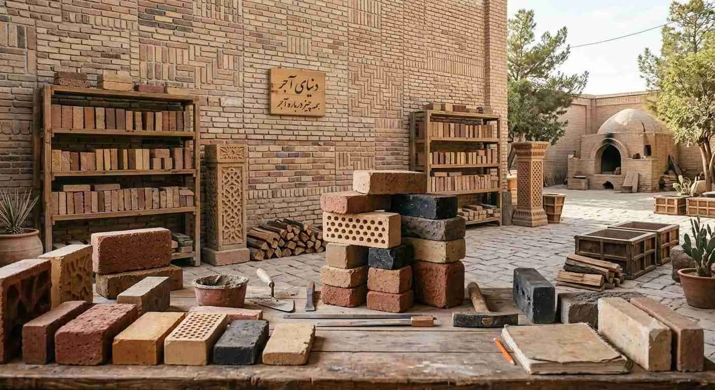 همه چیز درباره آجر